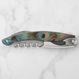 Pfauenfedern Kellnermesser