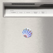 Pfauenfedern magnet (In Situ (Geschirrspüler))