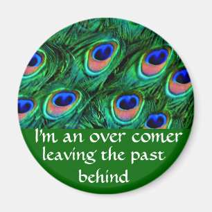 Pfauenfedern_ Magnet