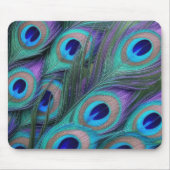 Pfauenfedern Mousepad (Vorne)