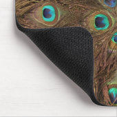 Pfauenfedern Mousepad (Ecke)