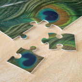 Pfauenfedern Puzzle (Seite)