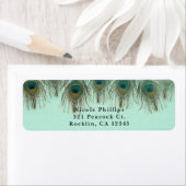 Pfauenfedern & Streichellichter Rustikale Einladun (Insitu)