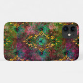 Pfauenfederschmetterling viktorianisch elegant lil Case-Mate iPhone hülle (Rückseite (Horizontal))