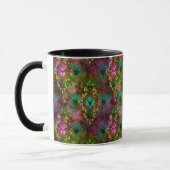 Pfauenfederschmetterling viktorianisch elegant lil tasse (Links)