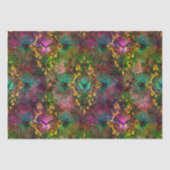 Pfauenfederschmetterling viktorianisch elegante li seidenpapier (Vorderseite)