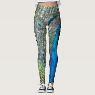 Pfauenfotografie Leggings