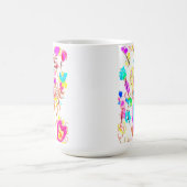 Pfauenfreude Art Kaffeetasse (Mittel)