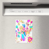 Pfauenfreude Art Magnet (In Situ (Geschirrspüler))