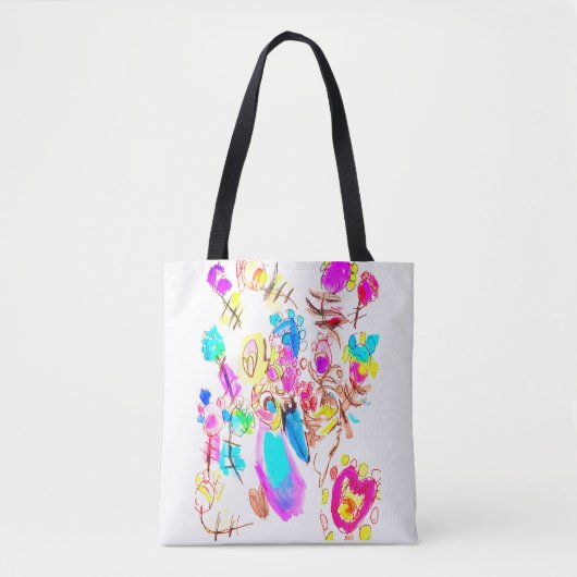 Pfauenfreude Artig Tasche (Vorderseite)