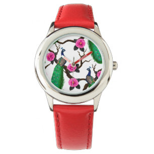 Pfauengarten Armbanduhr