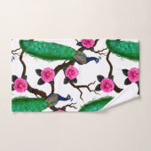 Pfauengarten Badhandtuch Set (Handtuch)