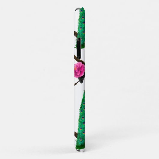 Pfauengarten Case-Mate iPhone Hülle (Hinten/Rechts)