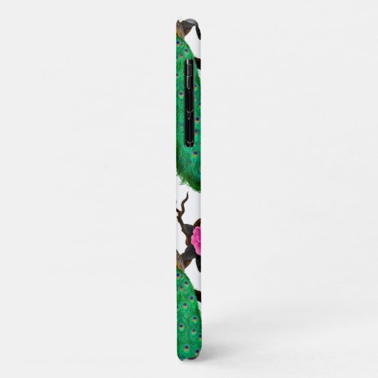 Pfauengarten Case-Mate iPhone Hülle (Hinten/Links)