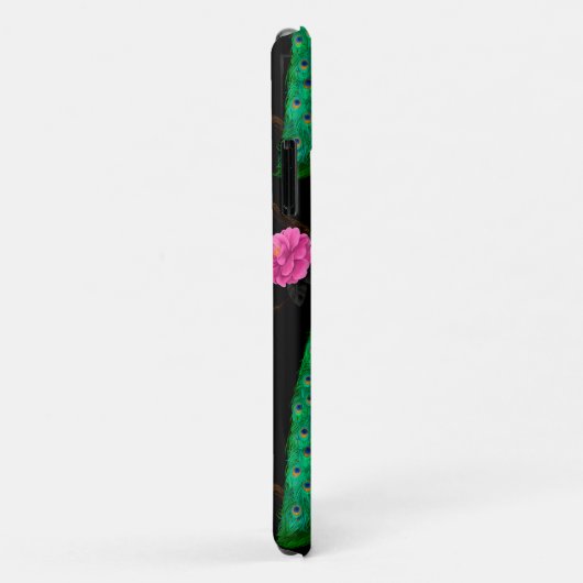 Pfauengarten Case-Mate iPhone Hülle (Hinten/Rechts)