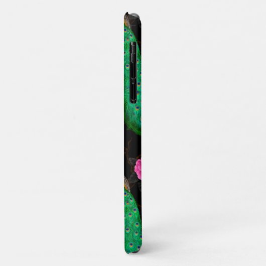 Pfauengarten Case-Mate iPhone Hülle (Hinten/Links)