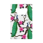 Pfauengarten Geldbeutel Flaschenöffner (Rückseite)