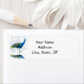 Pfauengarten in Blau und Weiß (Insitu)