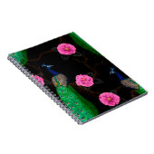 Pfauengarten Notizblock (Rechte Seite)