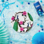 Pfauengarten Pappteller (Party)