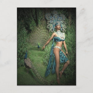 Pfauengarten Postkarte