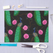 Pfauengarten Seidenpapier (Handwerk)