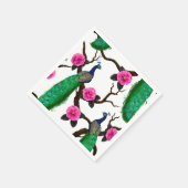 Pfauengarten Serviette (Ecke)