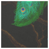 Pfauengarten Stoff (Nahaufnahme)