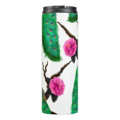 Pfauengarten Thermosbecher (Rückseite)