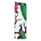 Pfauengarten Thermosbecher (Nach rechts gedreht)