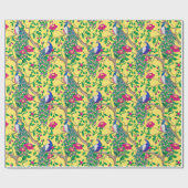 Pfauengeschenkpapier Geschenkpapier (Flach)