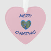 Pfauengesicht in Herzkruste. Keramik-Ornament Ornament (Rückseite)