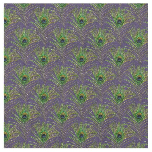 Pfauenglanz Stoff (Nahaufnahme)