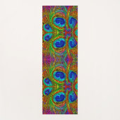 Pfauenglas-1 Yogamatte (Vorderseite)