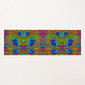 Pfauenglas-1 Yogamatte (Vorderseite (Horizontal))
