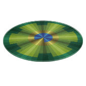 Pfauenglättung Schneidebrett (Ecke)