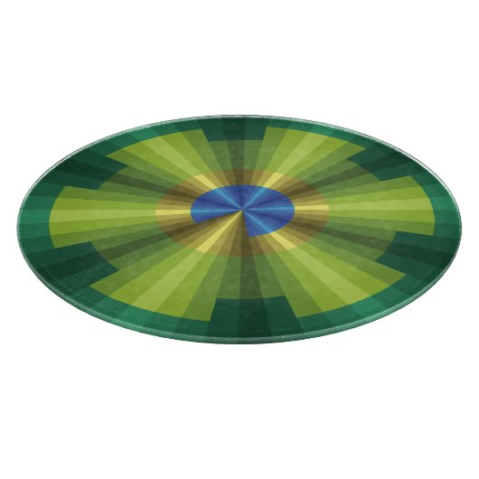 Pfauenglättung Schneidebrett (Ecke)