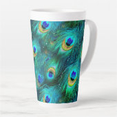 Pfauenglorie Milchtasse (Rechte Ecke)
