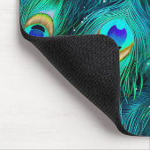 Pfauenglorie Mousepad (Ecke)