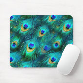 Pfauenglorie Mousepad (Mit Mouse)