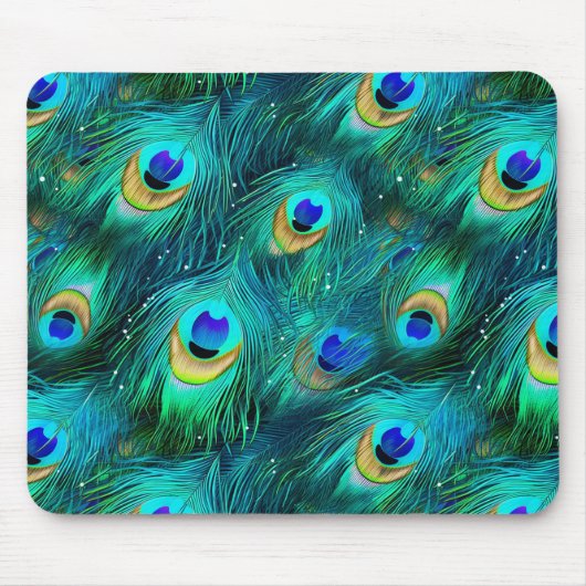 Pfauenglorie Mousepad (Vorne)