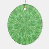 Pfauengrüne Ornament (Links)