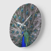Pfauenhalterung Große Wanduhr (Winkel)