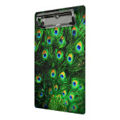 Pfauenheft Mini Klemmbrett (Gewinkelt2)