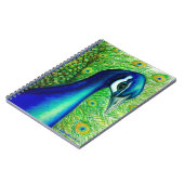 Pfauenheft Notizblock (Linke Seite)