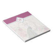 Pfauenheft Notizblock (angewinkelt)