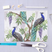 Pfauenhochzeit 10'x15" seidenpapier (Handwerk)