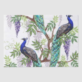 Pfauenhochzeit 15"x"20" seidenpapier