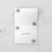 Pfauenhochzeit Danke (Innenseite)