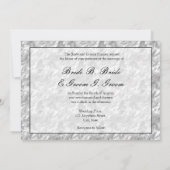 Pfauenhochzeit Thema 1 Einladung (Rückseite)